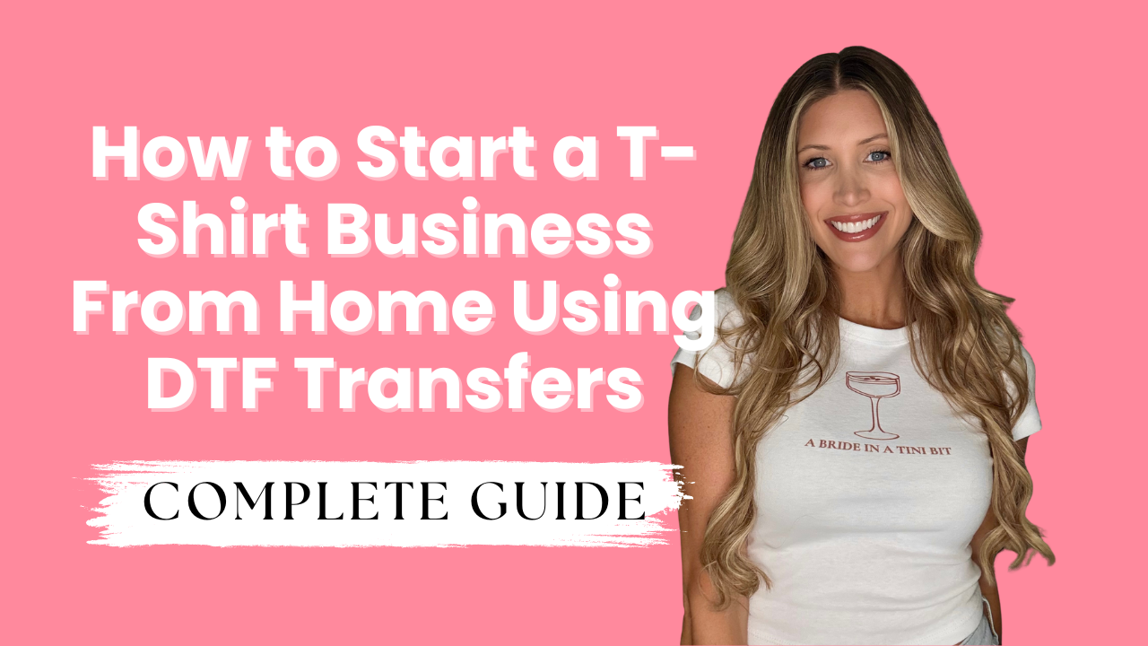 How to Start a T-Shirt Business with DTF Printing (Beginner Guide 2026)