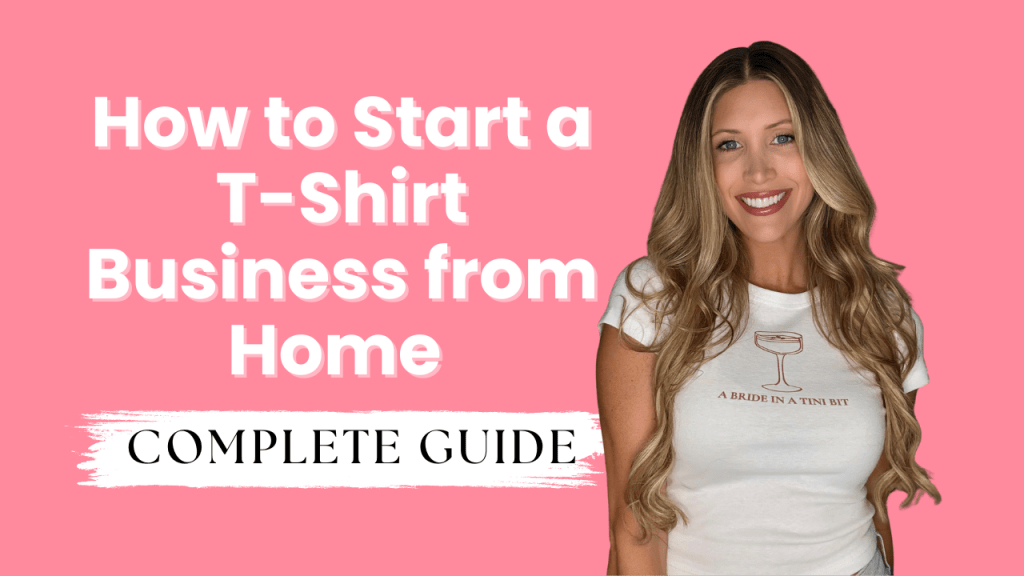 How to Start a Profitable T-Shirt Business from Home (Beginner Guide&nbsp;2026)